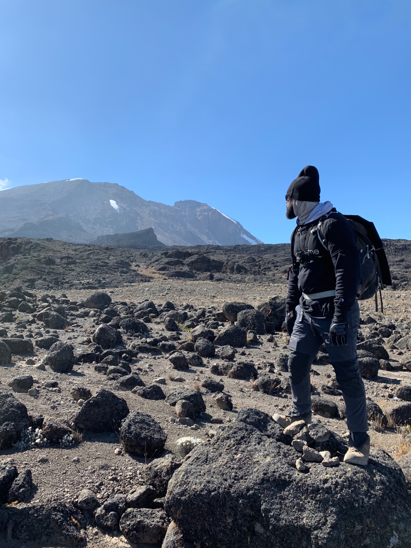 Jay Cameron recounting his Kilimanjaro experience