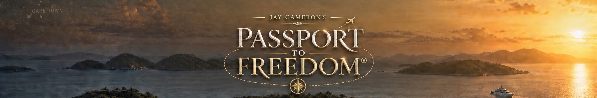 Passport to Freedom YouTube channel banner
